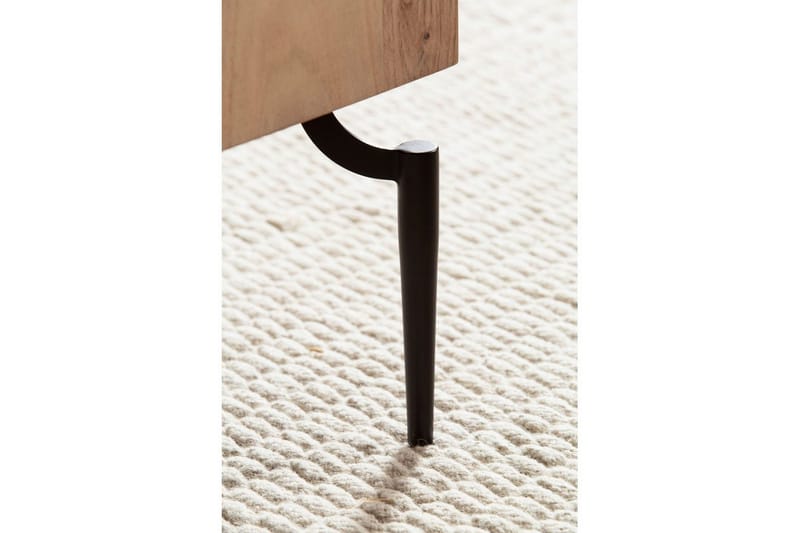 Sofabord Wohnling massivt tre 60 cm kube, kvadratisk, moderne stil lys brun - lys brun - Møbler - Bord - Sofabord