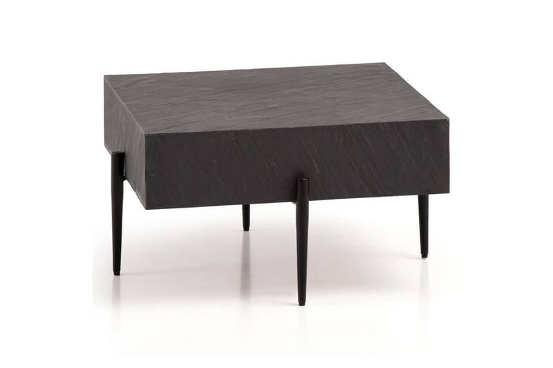 Sofabord Wohnling Massivt tre firkantet moderne steinutseende moderne - Møbler - Bord - Sofabord