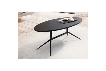 Sofabord Wohnling Massivt tre oval 90 cm moderne - Møbler - Bord - Sofabord