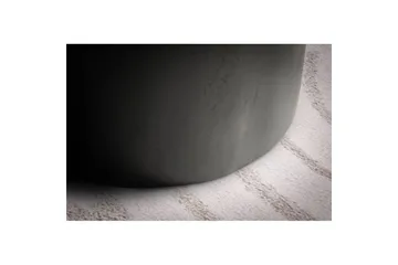 Sofabord Wohnling Massivt treverk rund 60 cm sylinderstil base klassisk moderne - Møbler - Bord - Sofabord