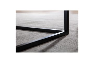 Sofabord Wohnling metall kvadratisk, moderne stil Svart - Svart - Møbler - Bord - Sofabord