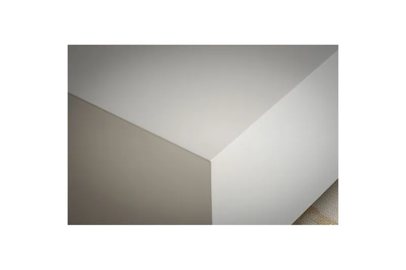 Sofabord Wohnling MONOBLOC moderne look, 60x60x35 cm, løperben Hvit - Hvit - Møbler - Bord - Sofabord