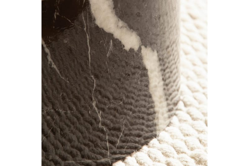 Sofabord Wohnling MONOBLOC rund 60 cm, moderne stil Svart marmor - Svart marmor - Møbler - Bord - Sofabord