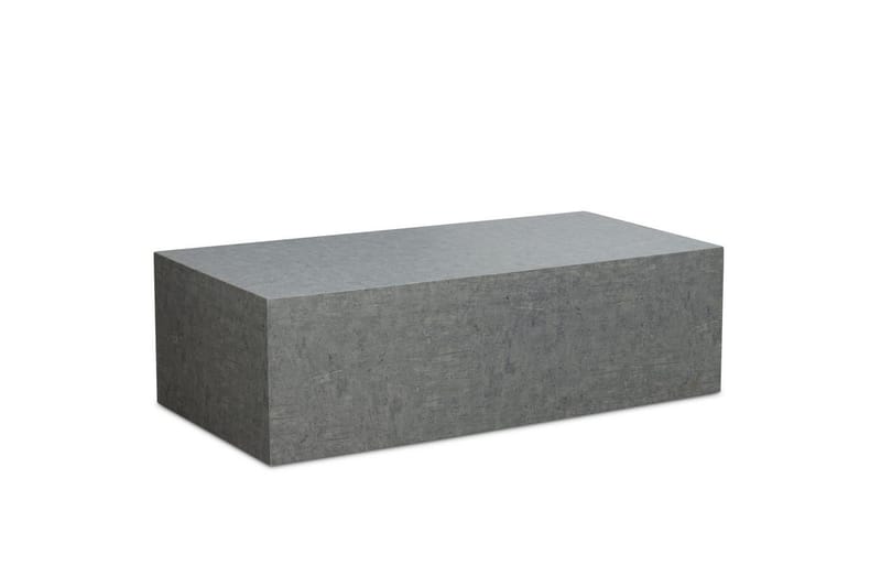 Sofabord Wohnling Monoblokk betongutseende grå moderne - Møbler - Bord - Sofabord