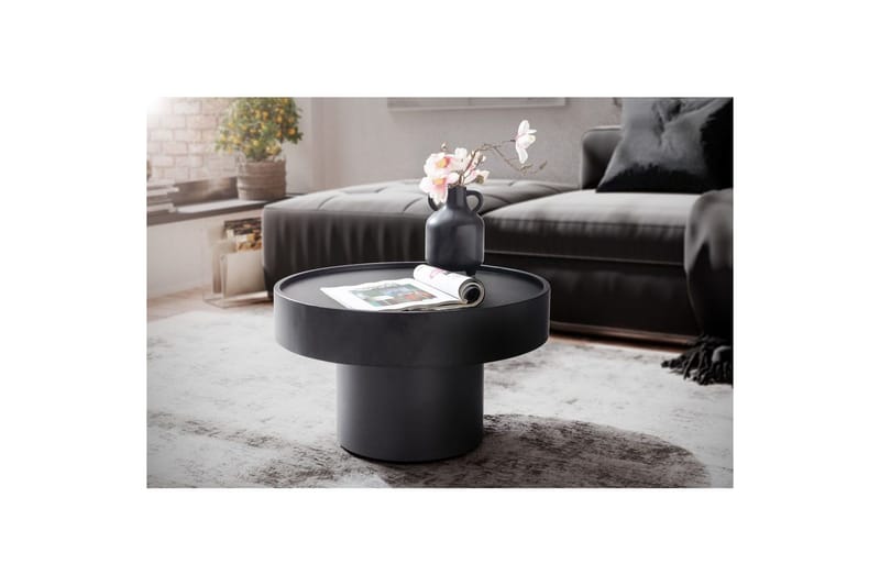 Sofabord Wohnling Rund 60 cm Sopputseende Metall Modern Look - Møbler - Bord - Sofabord