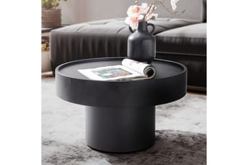 Sofabord Wohnling Rund 60 cm Sopputseende Metall Modern Look - Møbler - Bord - Sofabord