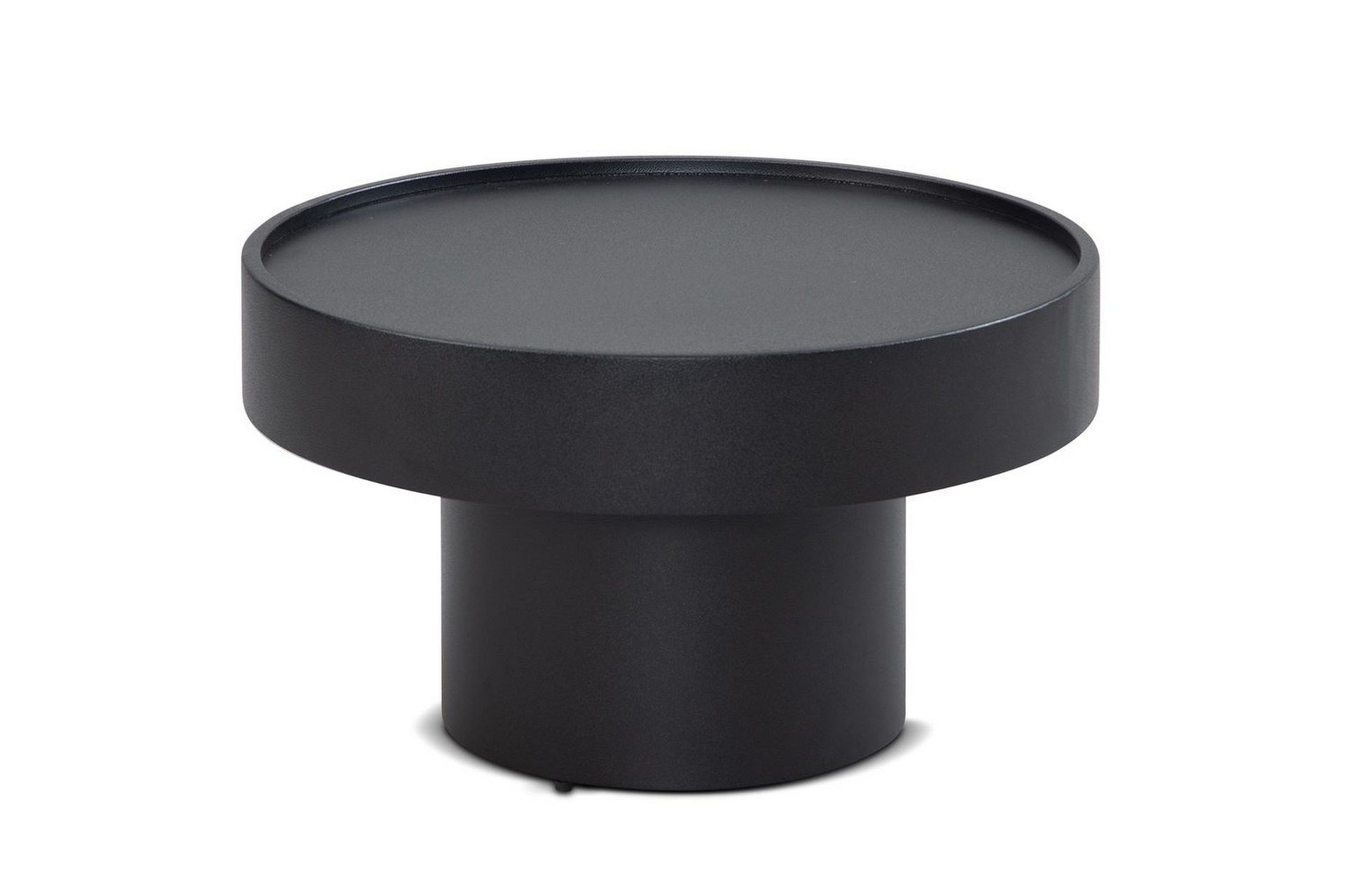 Sofabord Wohnling Rund 60 cm Sopputseende Metall Modern Look -