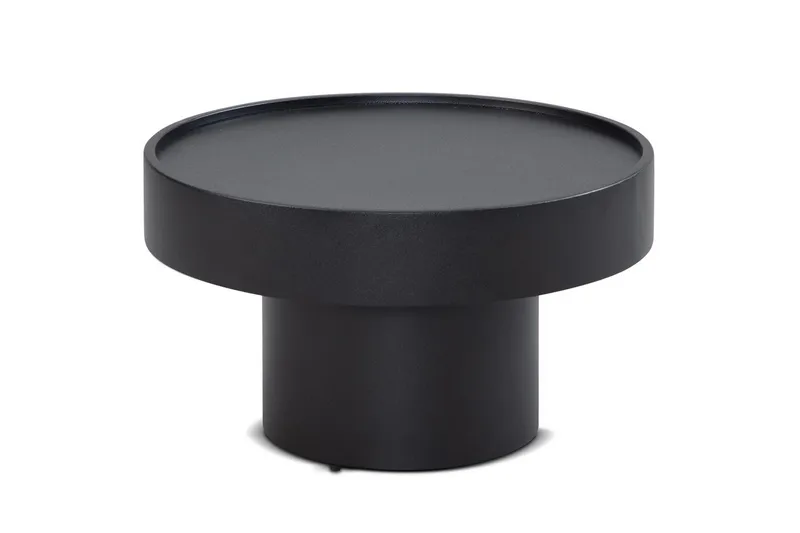 Sofabord Wohnling Rund 60 cm Sopputseende Metall Modern Look, undefined