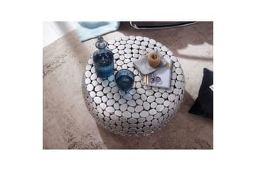 Sofabord Wohnling Rund metallplate stil matt utseende moderne - Møbler - Bord - Sofabord