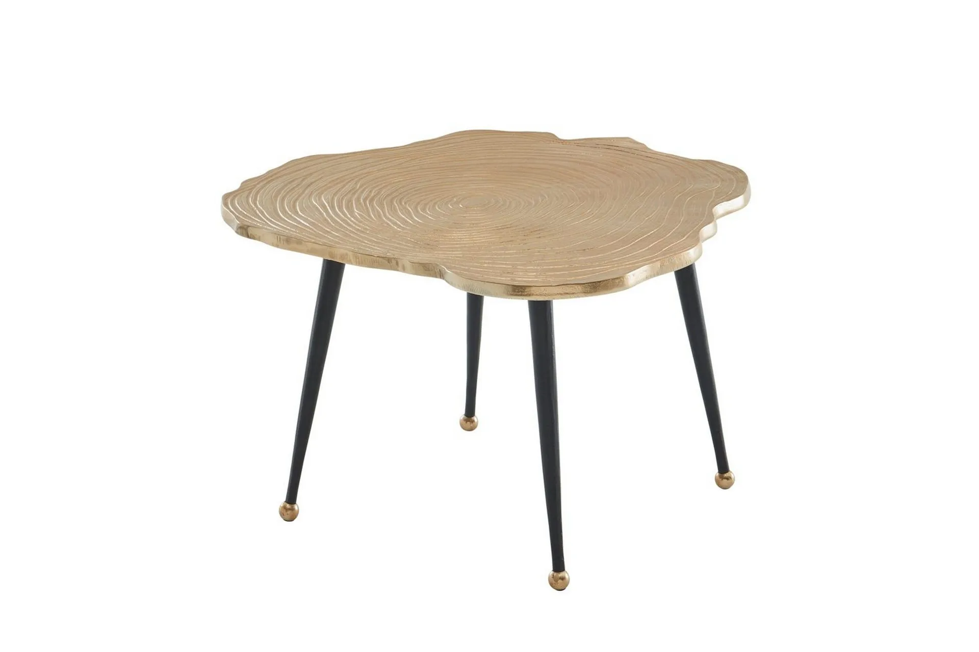 Sofabord Wohnling Trekantstil Metall Moderne med metallben -