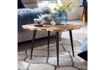 Sofabord Wohnling Trekantstil Metall Moderne med metallben - Møbler - Bord - Sofabord