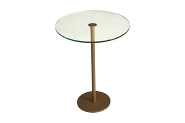 Yggersryd Sofabord 40x50x40 cm Rundt - Guld - Møbler - Bord - Sofabord