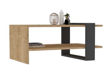 Yonca Sofabord 80x35x80 cm - Antrasitt - Møbler - Bord - Sofabord