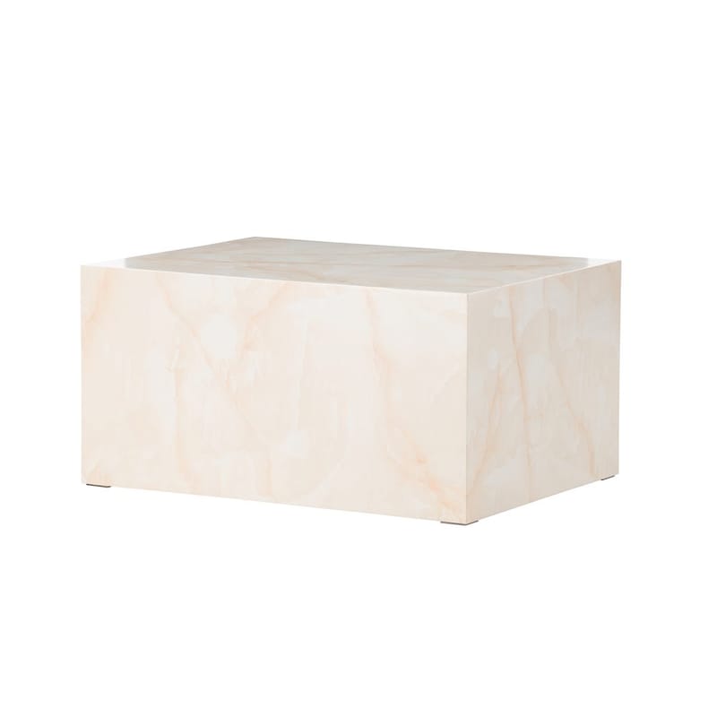 Sofabord York - Lysegul, 80 x 60 - Møbler - Bord - Sofabord