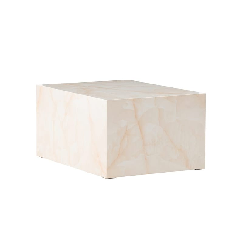 Sofabord York - Lysegul, 80 x 60 - Møbler - Bord - Sofabord