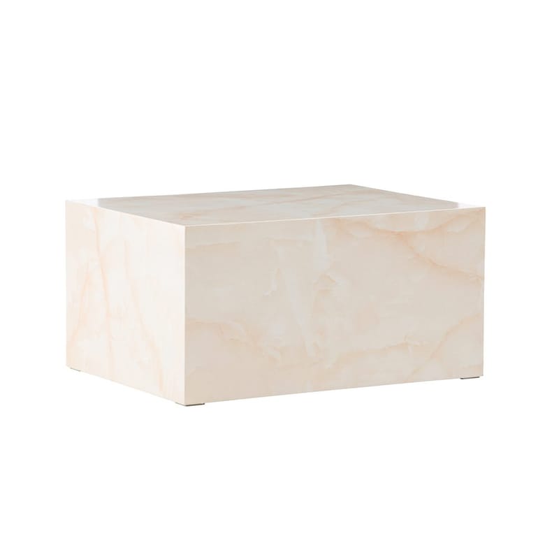 Sofabord York - Lysegul, 80 x 60 - Møbler - Bord - Sofabord