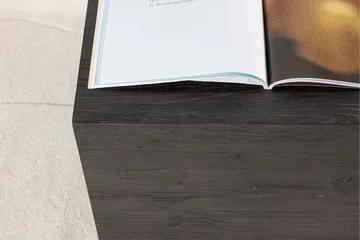 York Rektangulært Sofabord 80x60 cm i Tre med Mørkt Tre - Brun - Møbler - Bord - Sofabord
