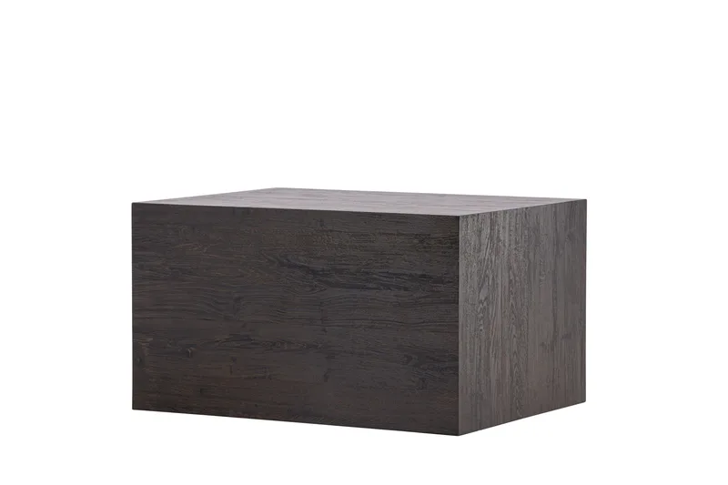 York Rektangulært Sofabord 80x60 cm i Tre med Mørkt Tre - Brun - Møbler - Bord - Sofabord
