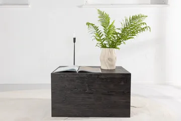 York Rektangulært Sofabord 80x60 cm i Tre med Mørkt Tre - Brun - Møbler - Bord - Sofabord