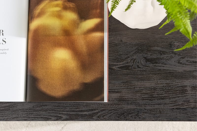 York Rektangulært Sofabord 80x60 cm i Tre med Mørkt Tre - Brun - Møbler - Bord - Sofabord