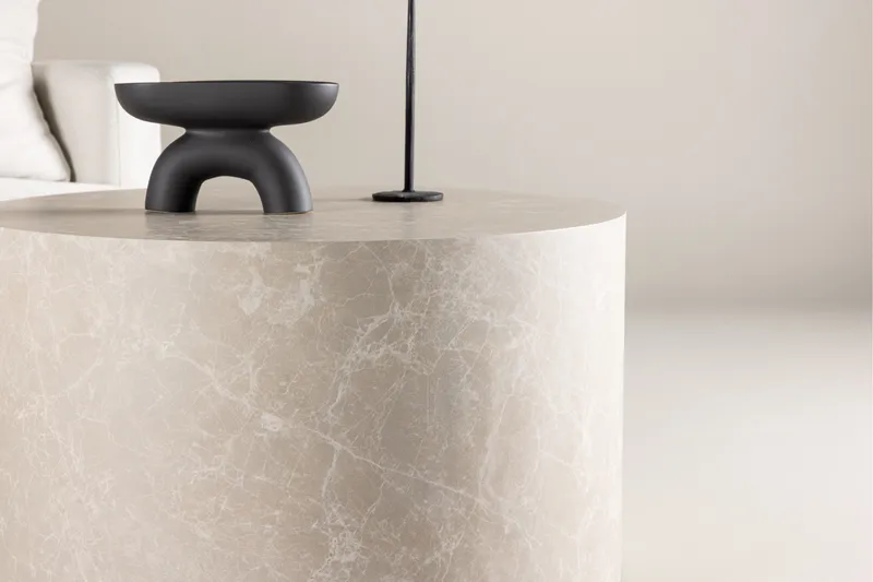 York Sofabord 80 cm - Beige - Møbler - Bord - Sofabord