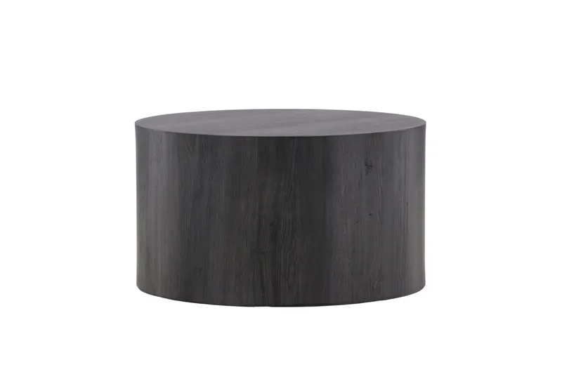 York Sofabord 80 cm, Svart