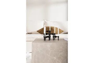 York Travertin Sofabord 80x60x40 cm - Beige / Betong - Møbler - Bord - Sofabord