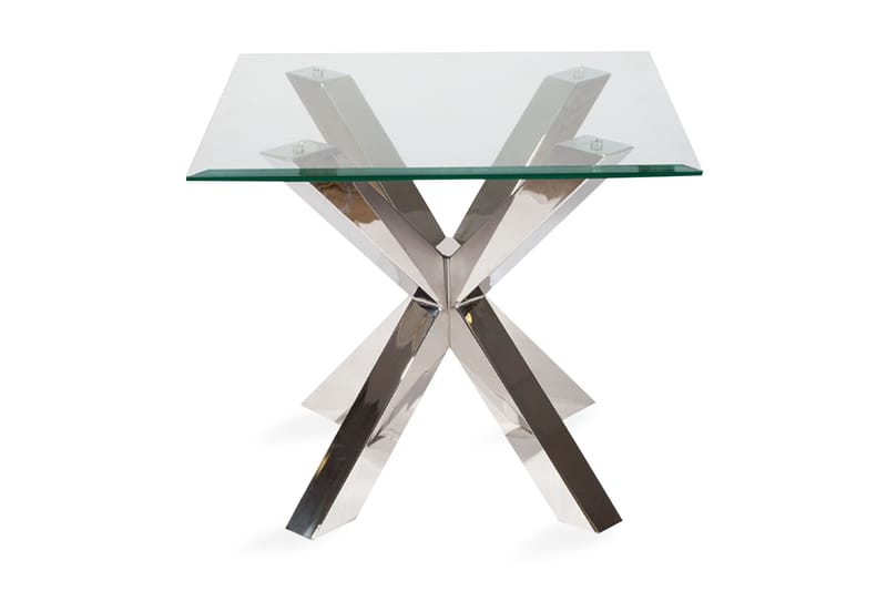 Yorkville Sofabord 63 cm - Glass/Krom - Møbler - Bord - Sofabord