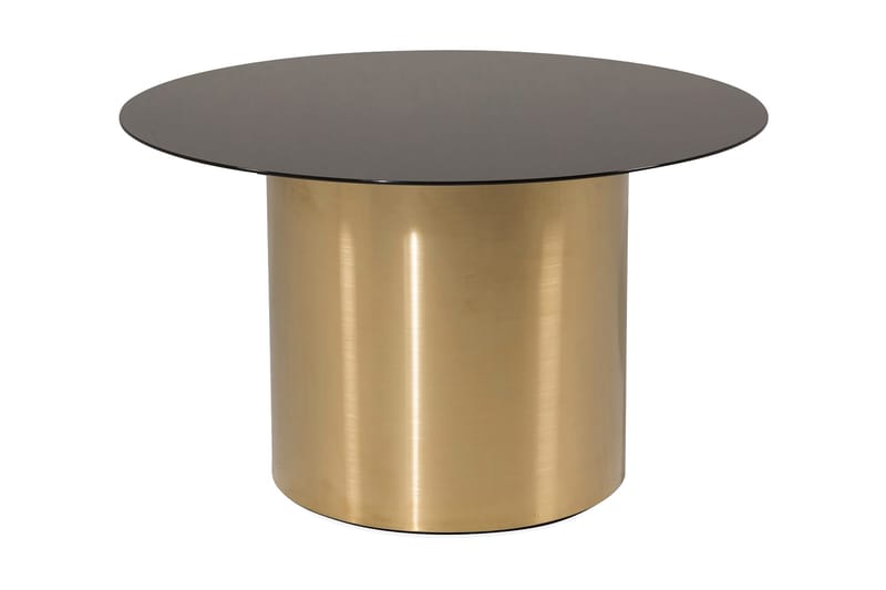 Ystad Sofabord Rundt 75 cm, Sort