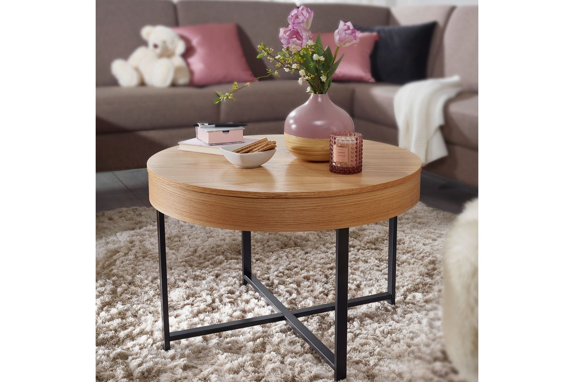 Zollicoffer Sofabord 69 cm - Ljusbrun - Møbler - Bord - Sofabord