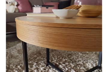 Zollicoffer Sofabord 69 cm - Ljusbrun - Møbler - Bord - Sofabord