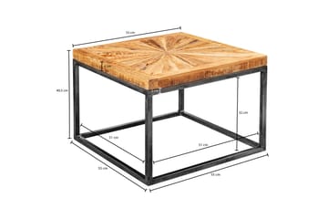 Zyauna Sofabord 55 cm - Brun - Møbler - Bord - Sofabord