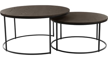 Sofabordsett Dover Ø85 cm Umontert - Brun - Møbler - Bord - Sofabord