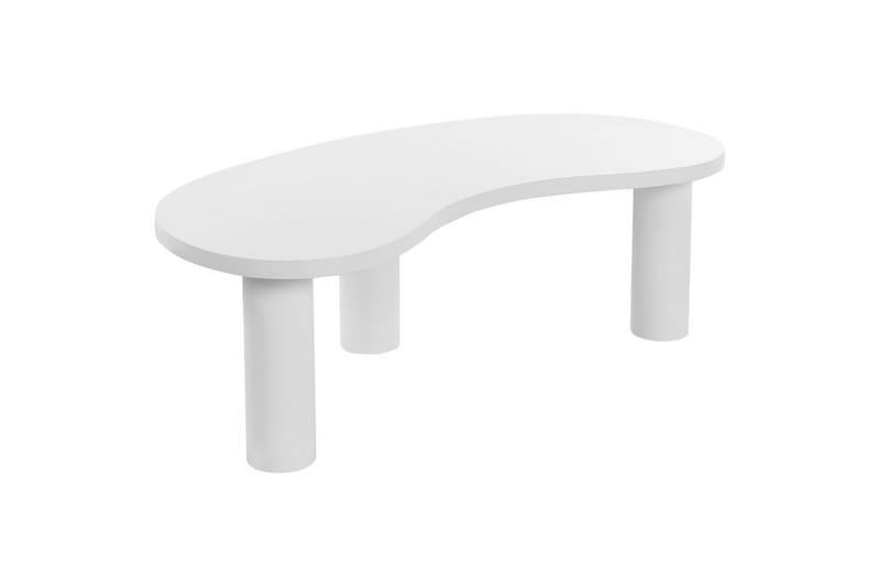 Soffbord Beliani Auburn Ljus trä White - Møbler - Bord - Sofabord