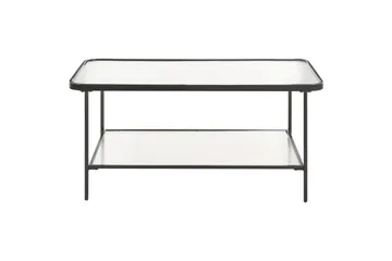 Soffbord Beliani Blair Transparent||Black - Møbler - Bord - Sofabord