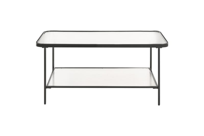 Soffbord Beliani Blair Transparent||Black - Møbler - Bord - Sofabord