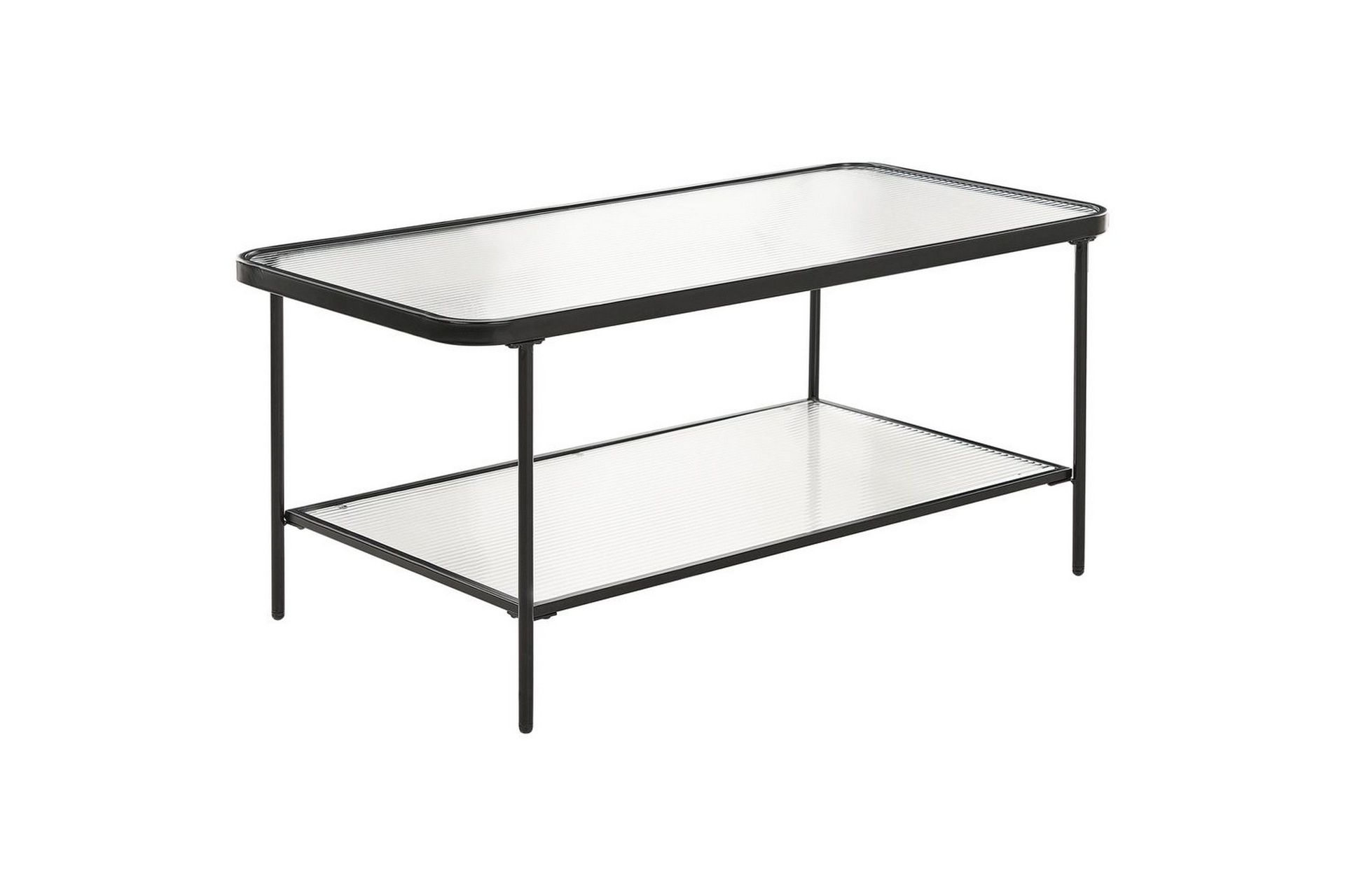 Soffbord Beliani Blair Transparent\|\|Black -