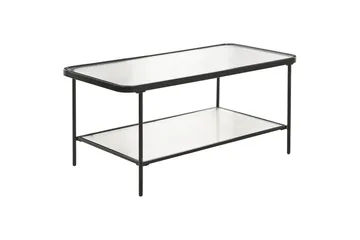 Soffbord Beliani Blair Transparent||Black - Møbler - Bord - Sofabord