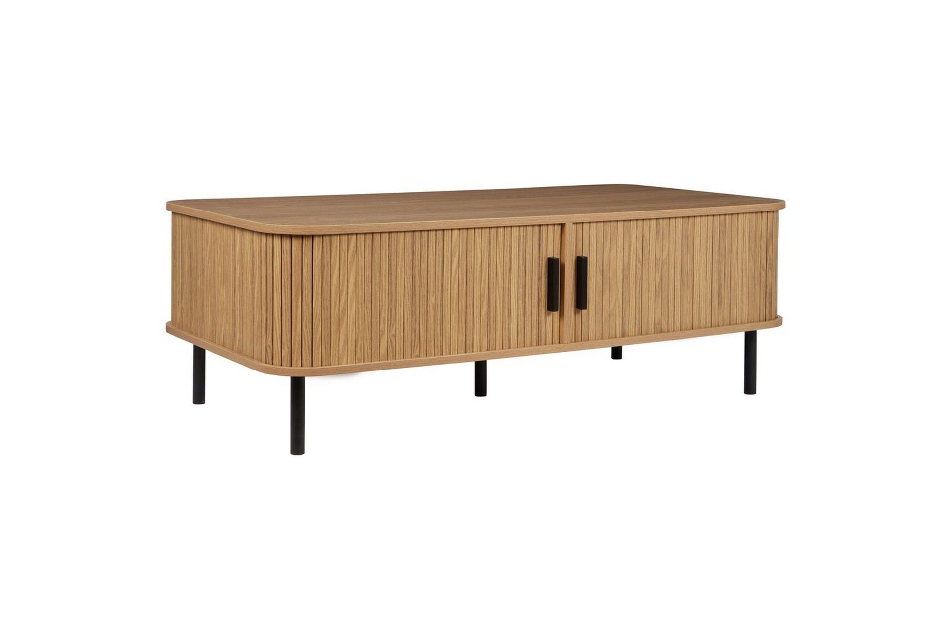 Soffbord Beliani Bradley Light wood\|\|Black -