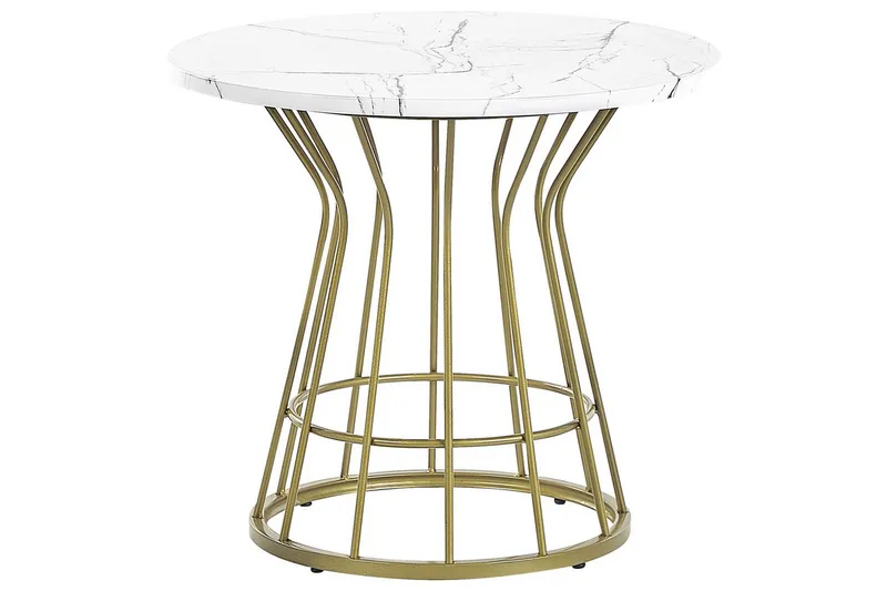 Soffbord Beliani Concan White||GOLD, undefined