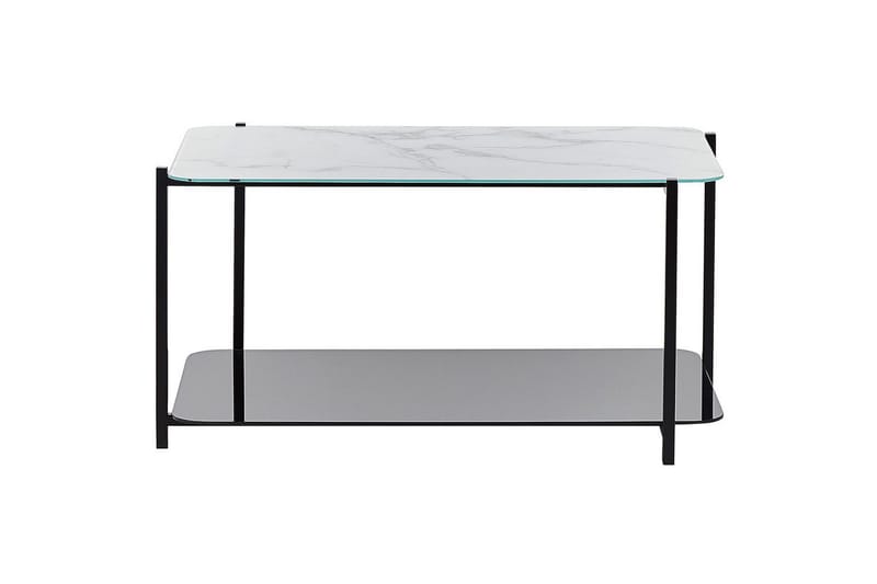 Soffbord Beliani Gloster Black||White - Møbler - Bord - Sofabord