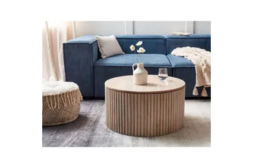 Soffbord Beliani Kirkwood Ljus trä Light wood - Møbler - Bord - Sofabord