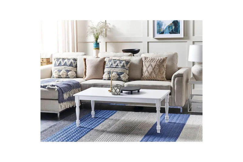 Soffbord Beliani Kokomo White - Møbler - Bord - Sofabord