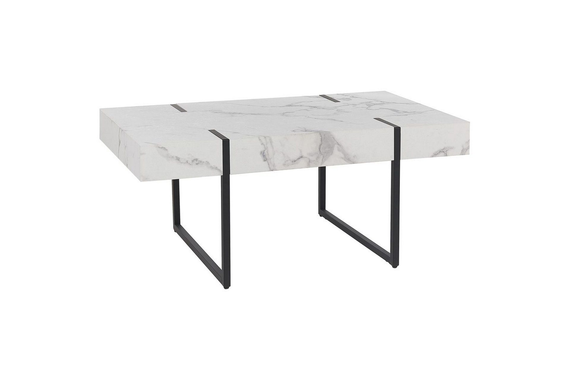 Soffbord Beliani Merced White\|\|Black -