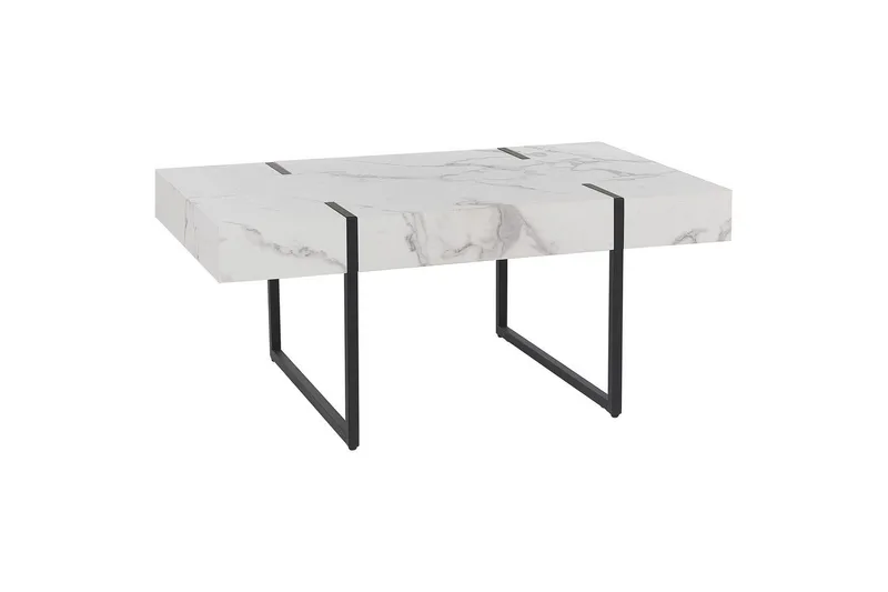 Soffbord Beliani Merced White||Black, undefined