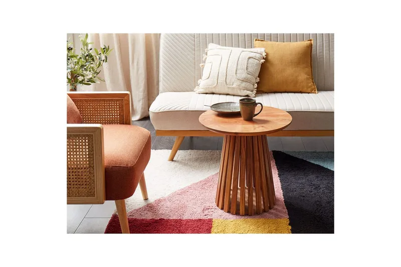 Soffbord Beliani Mesilla Dark wood - Møbler - Bord - Sofabord