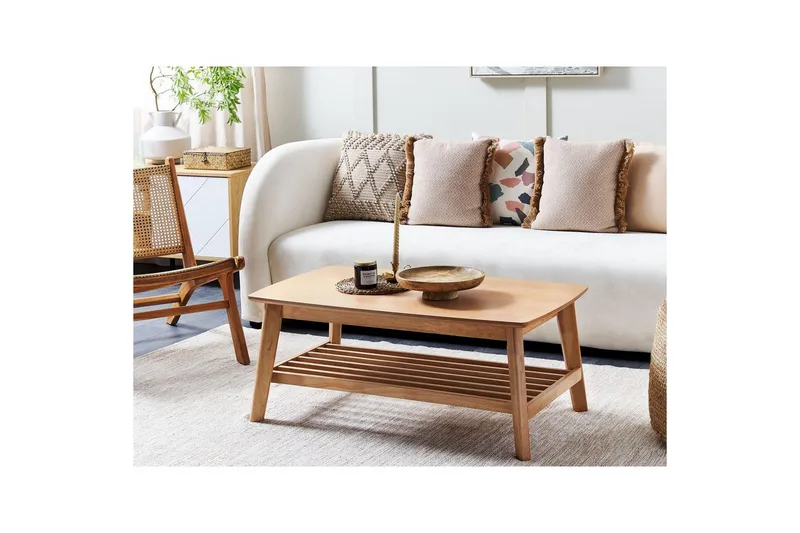 Soffbord Beliani Tulare Light wood - Møbler - Bord - Sofabord