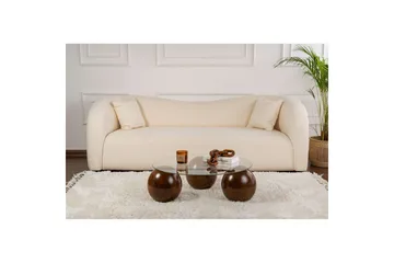 Soffbord Nordure Sibas Soffbord 85 cm Brun - Møbler - Bord - Sofabord