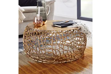 Soffbord Wohnling Guld - Møbler - Bord - Sofabord