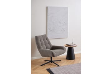 Soli Ø45 cm Rundt Sofabord i Lyst Tre - Brun - Møbler - Bord - Sofabord